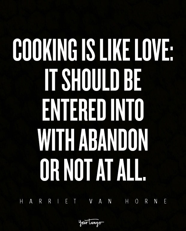food lover quotes harriet van horne food and love quote