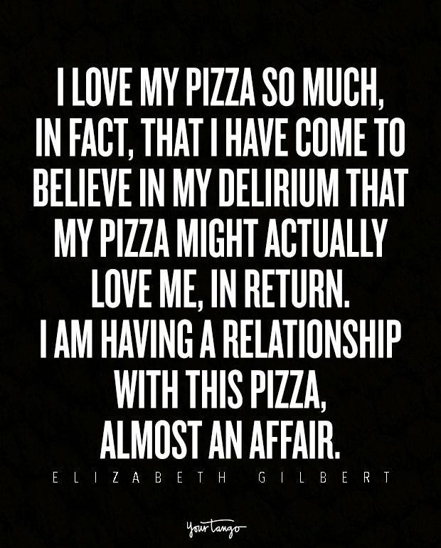 food lover quotes elizabeth gilbert food and love quote