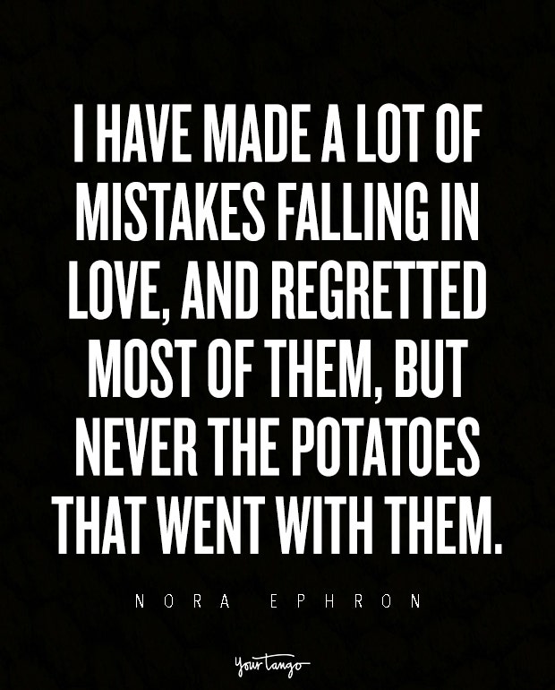food lover quotes nora ephron food and love quote