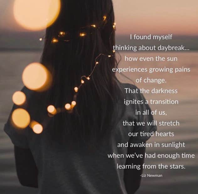 Best Instagram Poems By Liz Newman About Life Changes, Growth And Metamorphosis