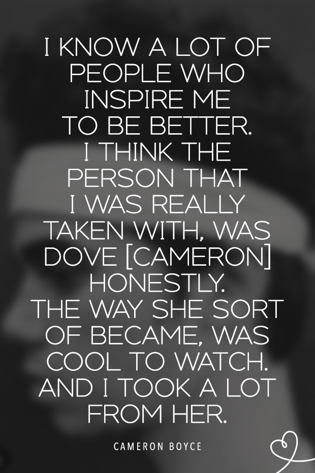 Cameron Boyce Quotes Cameron Boyce Quotes