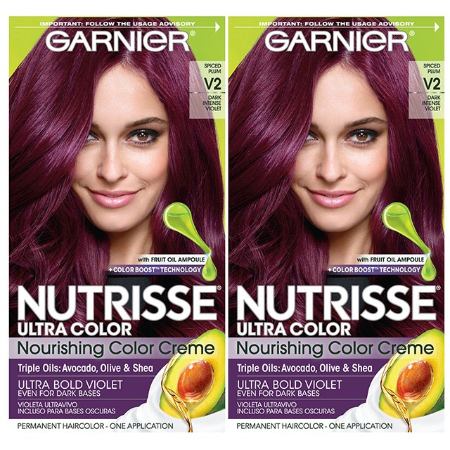 Garnier Nutrisse Ultra Color Nourishing Color Cream in Ultra Bold Violet Garnier Nutrisse Ultra Color Nourishing Color Cream in Ultra Bold Violet