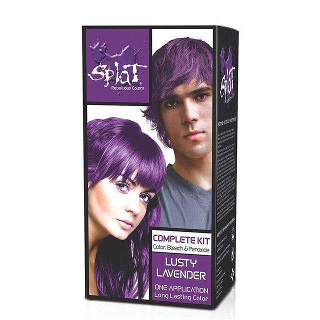 Splat Rebellious Fantasy Complete Hair Color Kit in Lusty Lavender Splat Rebellious Fantasy Complete Hair Color Kit in Lusty Lavender