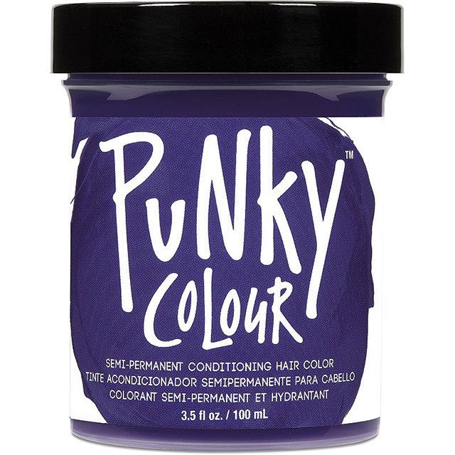 Punky Colour Semi-Permanent Hair Color in Violet Punky Colour Semi-Permanent Hair Color in Violet