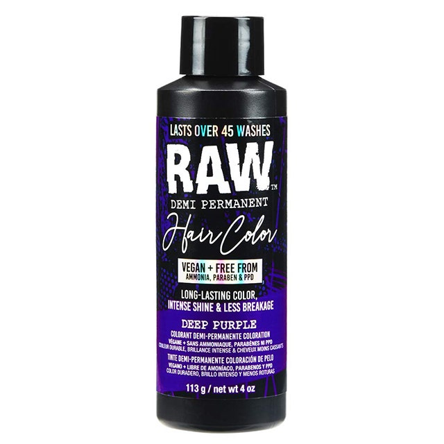 RAW Deep Purple Demi-Permanent Hair Color RAW Deep Purple Demi-Permanent Hair Color