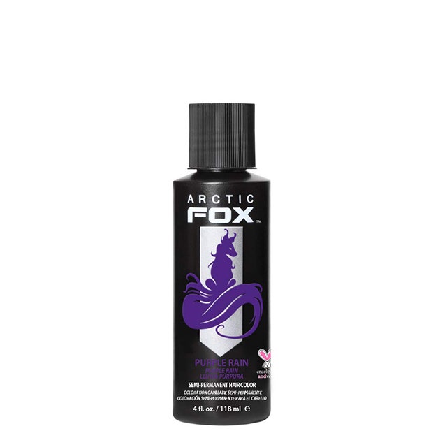 Arctic Fox Semi Permanent Hair Color Dye in Purple Rain Arctic Fox Semi Permanent Hair Color Dye in Purple Rain