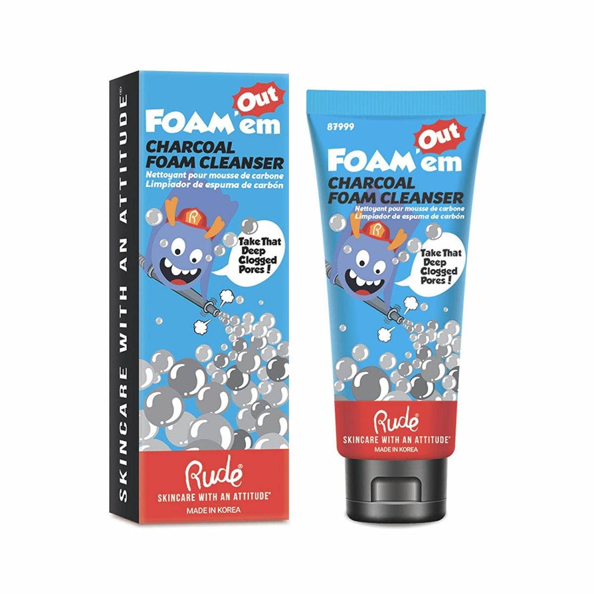 Foam 'Em Charcoal Foam Cleanser