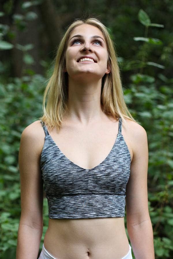 The Om Collection Leela Crop Yoga Bra