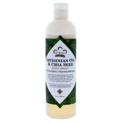 Nubian Heritage Abyssinian Oil &amp;amp; Chia Seed Body Wash