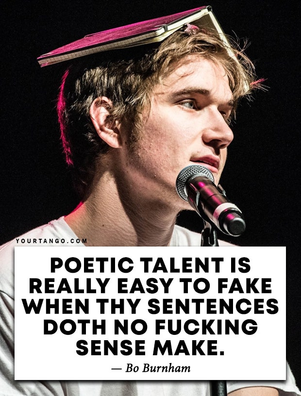 Best Bo Burnham Quotes Funny Jokes From Comedy Shows On Netflix Best Bo Burnham Quotes Funny Jokes From Comedy Shows On Netflix