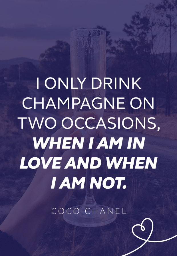 coco chanel quote Coco Chanel quote about love