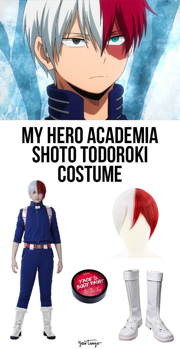 Shoto Todoroki Blue My Hero Academia Halloween Costume