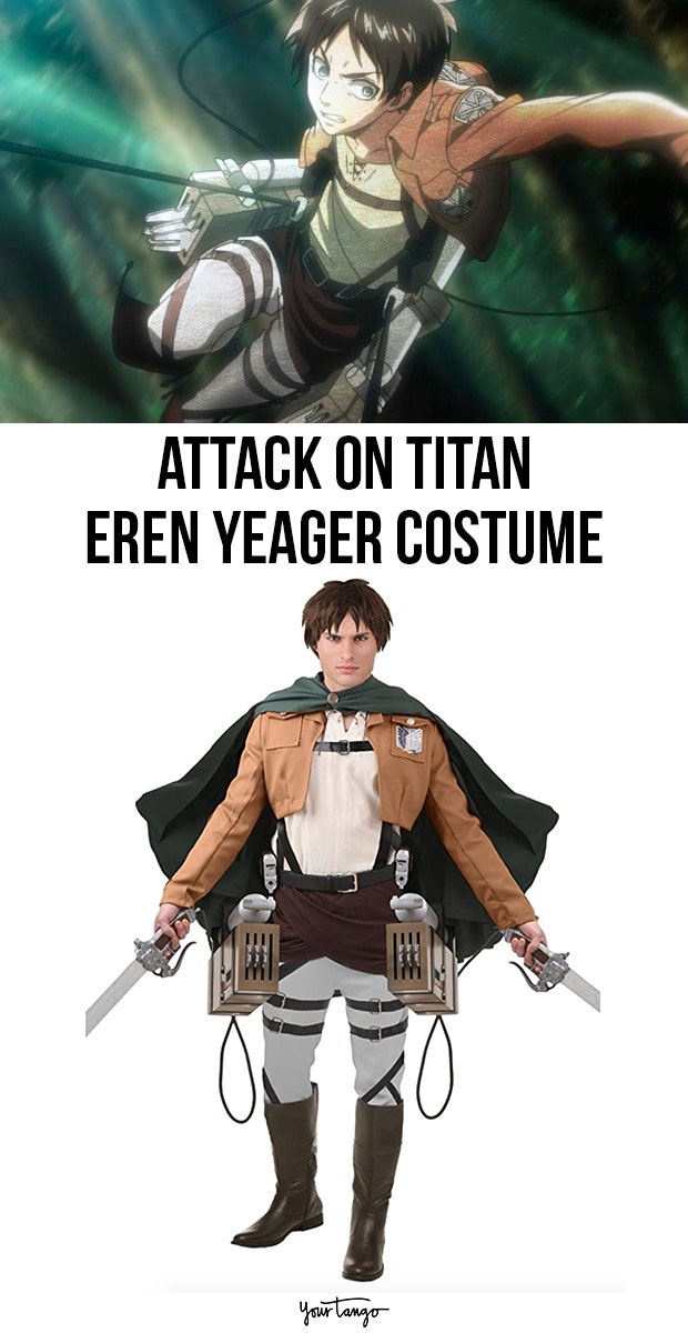 Eren Yeager Survey Corps Uniform Halloween Costume