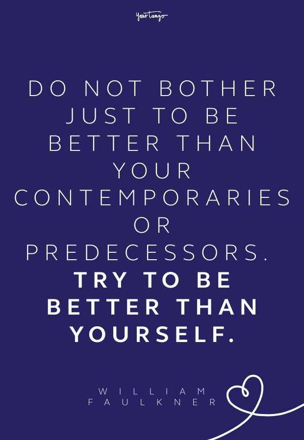 william faulkner be better quote
