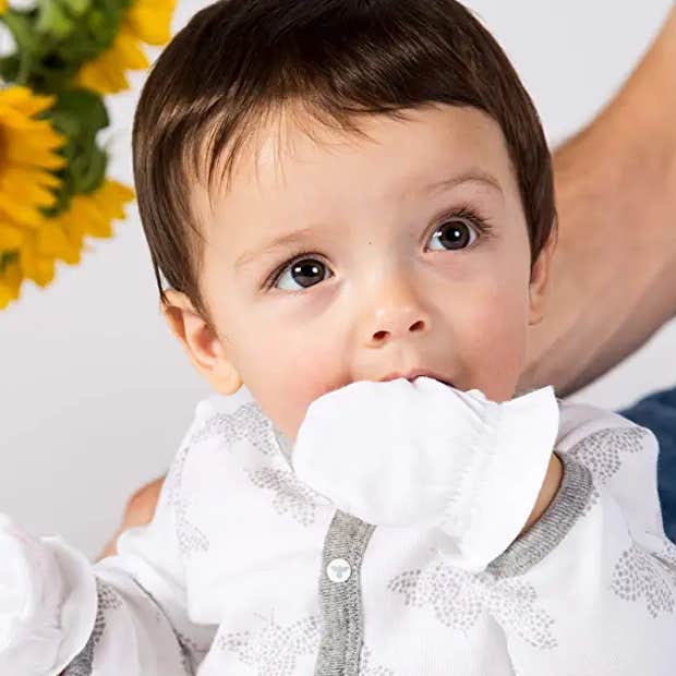 Burt's Bees Baby No-Scratch Mittens