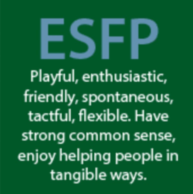 ESFP personality type ESFP personality type