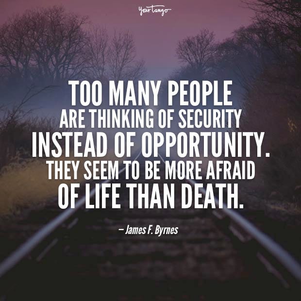 james f brynes fear quotes