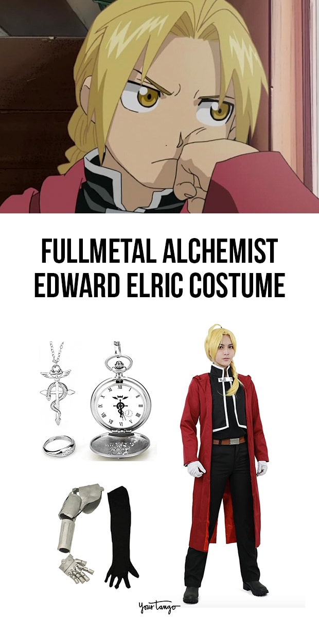 Edward Elric Fullmetal Alchemist Standard Halloween Costume