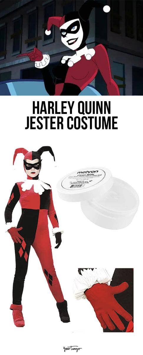Harley Quinn Jester Outfit from 'Batman: The Animated Series' Costume