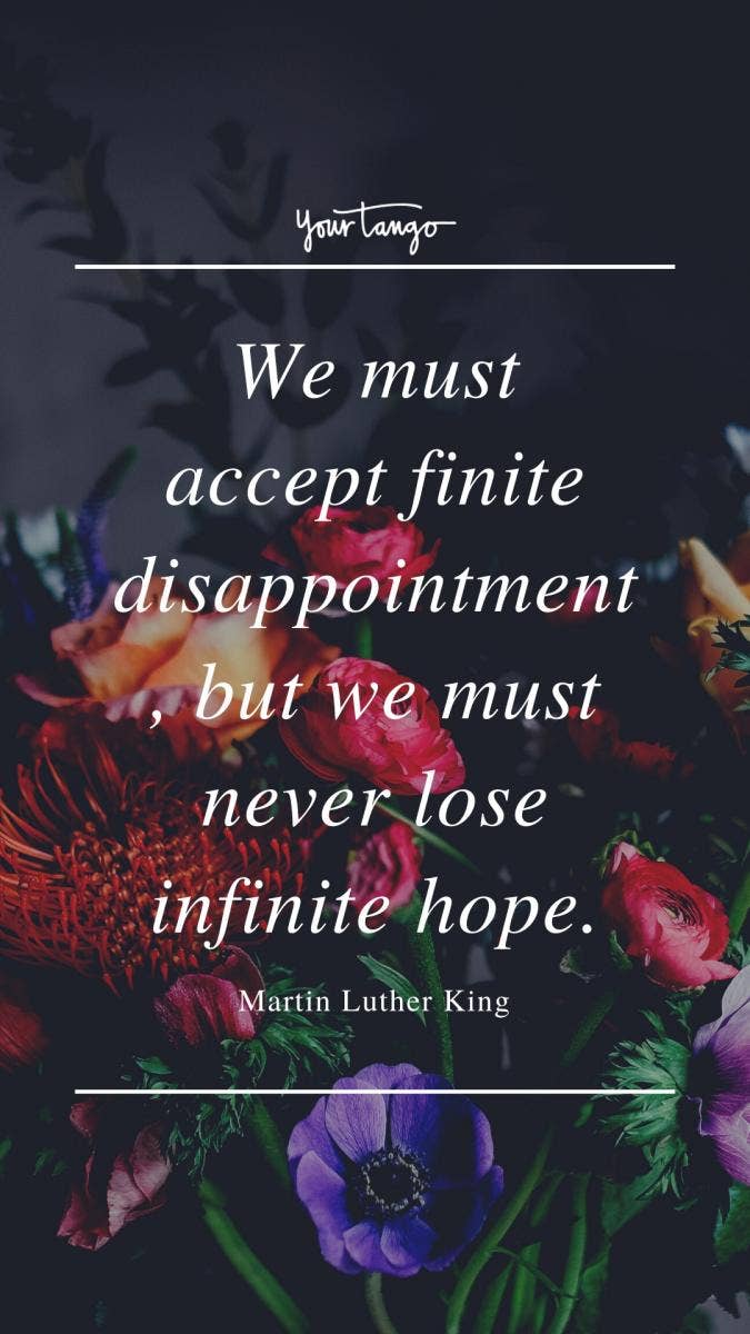 inspirational quotes during a crisis Martin Luther King encouraging quote