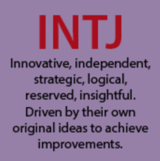 INTJ personality type INTJ personality type