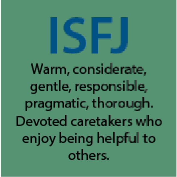 ISFJ personality type ISFJ personality type