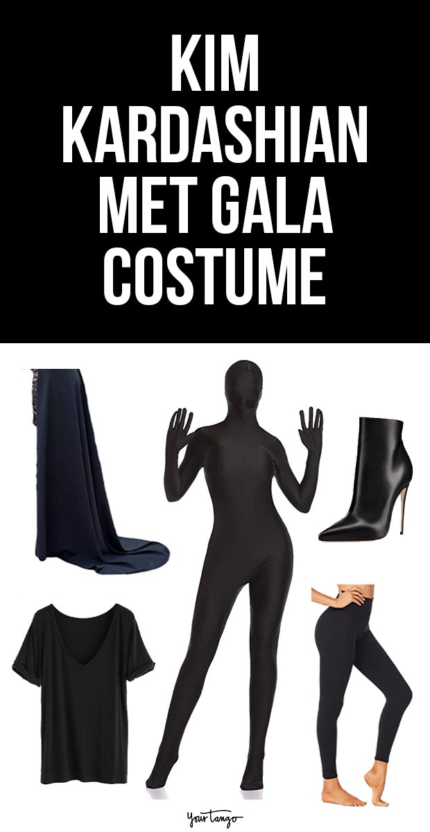 Kim Kardashian's Black Balenciaga Halloween Costume Idea