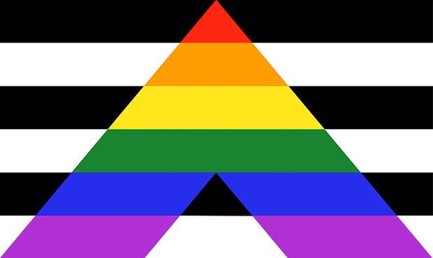 Straight Allies Pride Flag