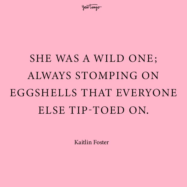 Kaitlin Foster Strong Woman Quote