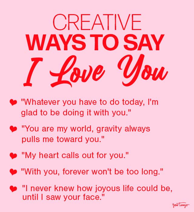 creative ways to say i love you creative ways to say i love you