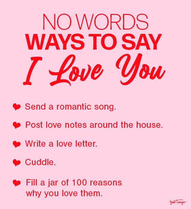 ways to say i love you without words ways to say i love you without words