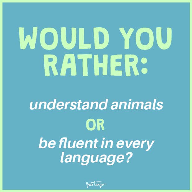would you rather question would you rather question