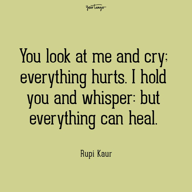 mental health quote Rupi Kaur mental health quote