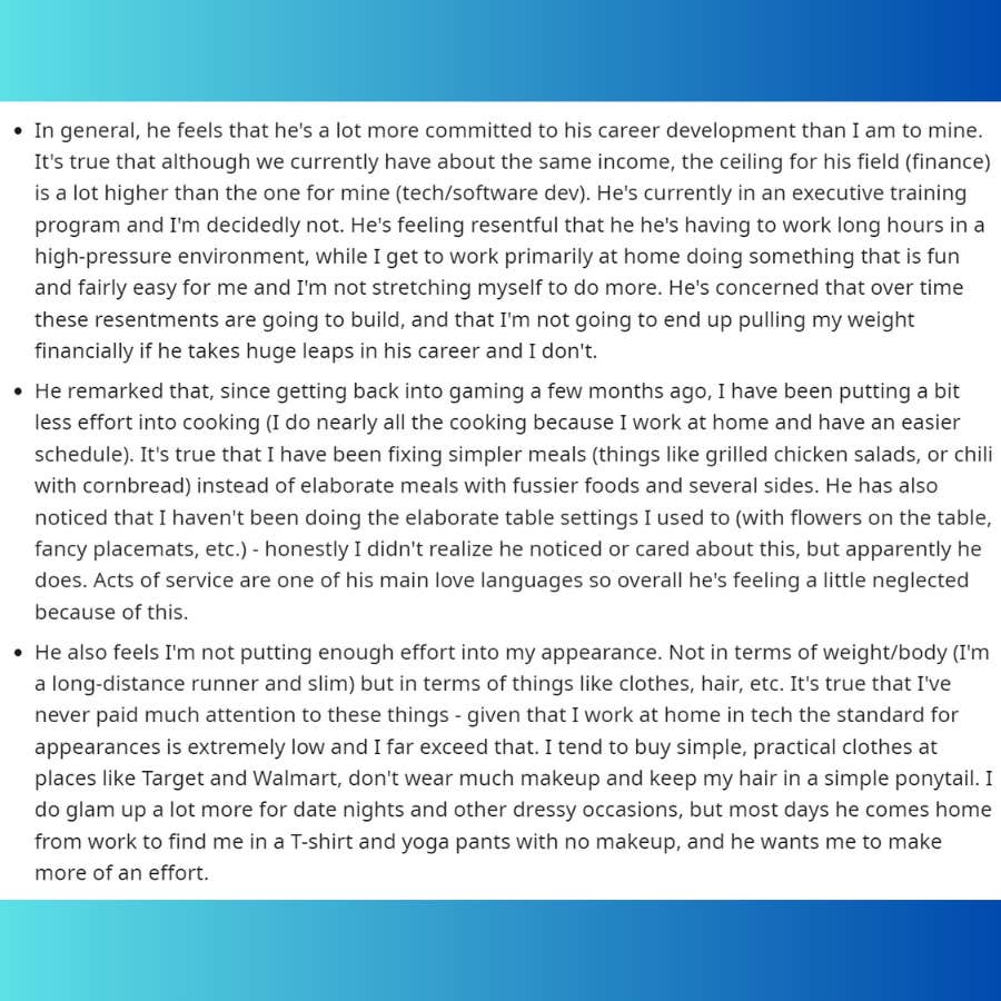 financial infidelity reddit post