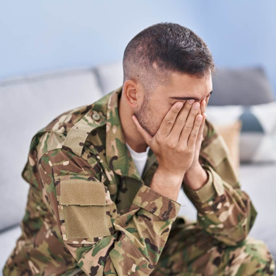 man upset his wife wants to celebrate their child's birthday on veterans day instead of honoring him