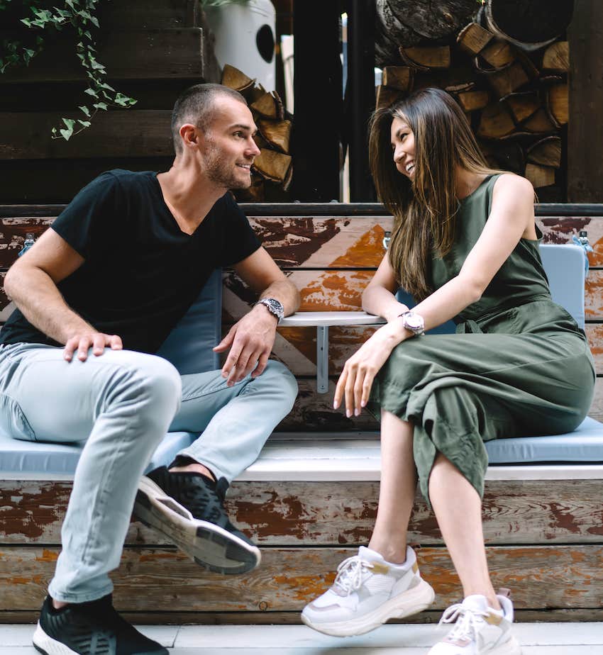 couple spending a special moment together