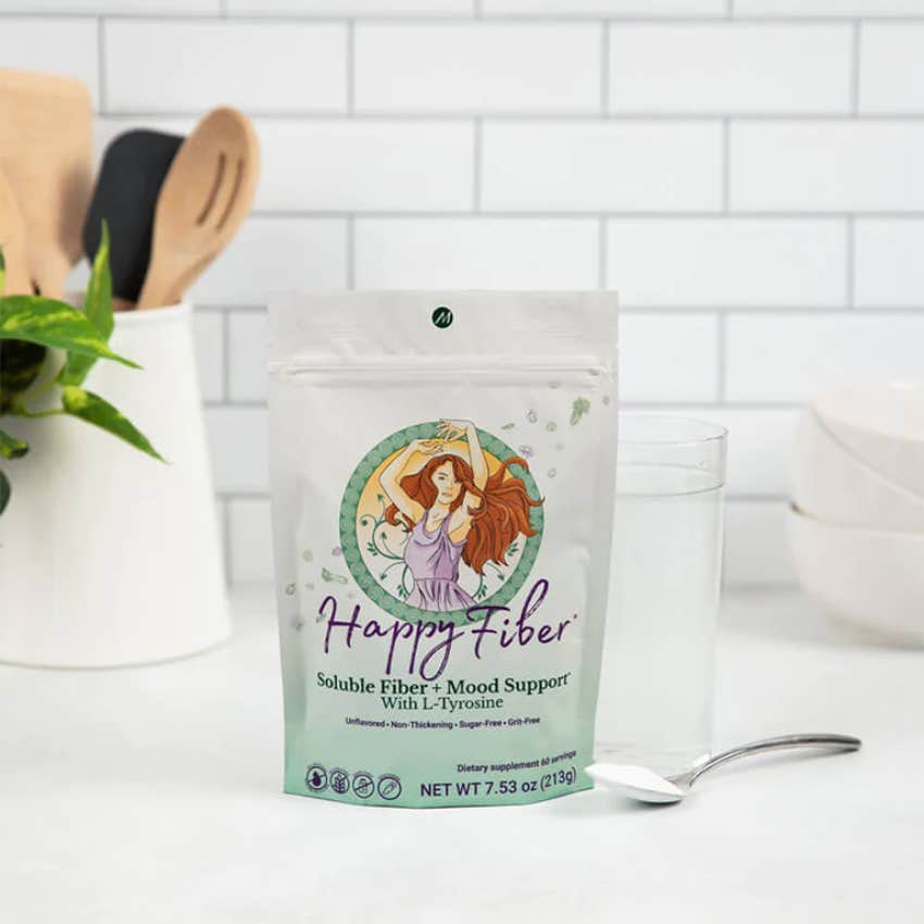 menolabs happy fiber probiotic supplement