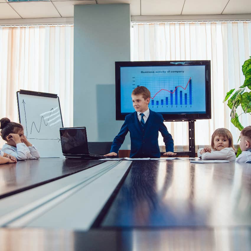 Mother Calls Out Toy Company For Selling Baby's First Cubicle Toy And Promoting Capitalism