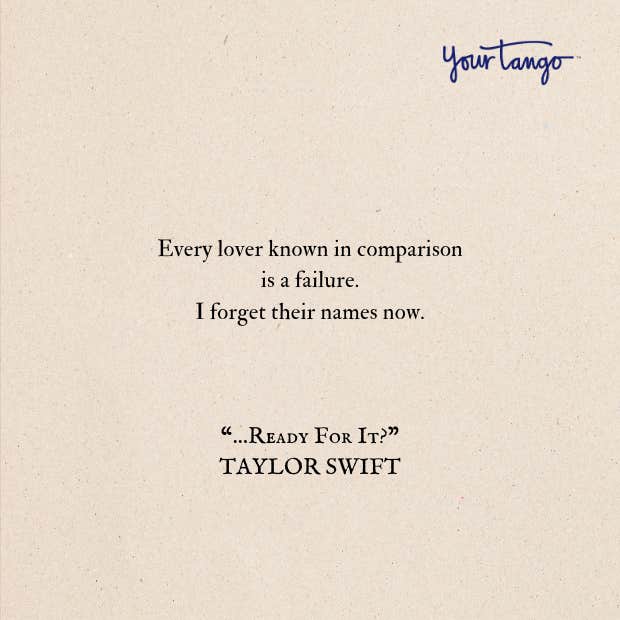 relationship advice from taylor swift lyrics ready for it